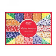 Hartie decorativa A4 - 20 Coli - Dragostea e Colorata