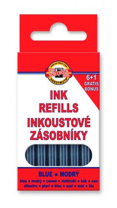 Patroane cerneala - Fountain Pen Ink Refill, 7 buc