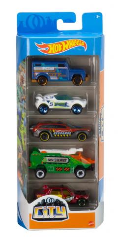 Set 5 masinute - Hot Wheels City 