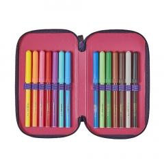 Penar echipat cu 3 compartimente - Butterfly, 31 piese