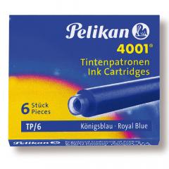 Set 6 patroane mici - Pelikan 4001 Royal Blue