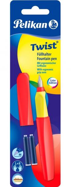 Stilou - Twist, Neon Coral, penita M