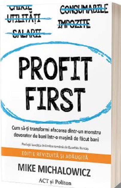 Coperta cărții: Profit First - lonnieyoungblood.com