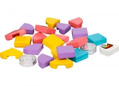 Breloc pentru rucsac - Dots - Unicorn