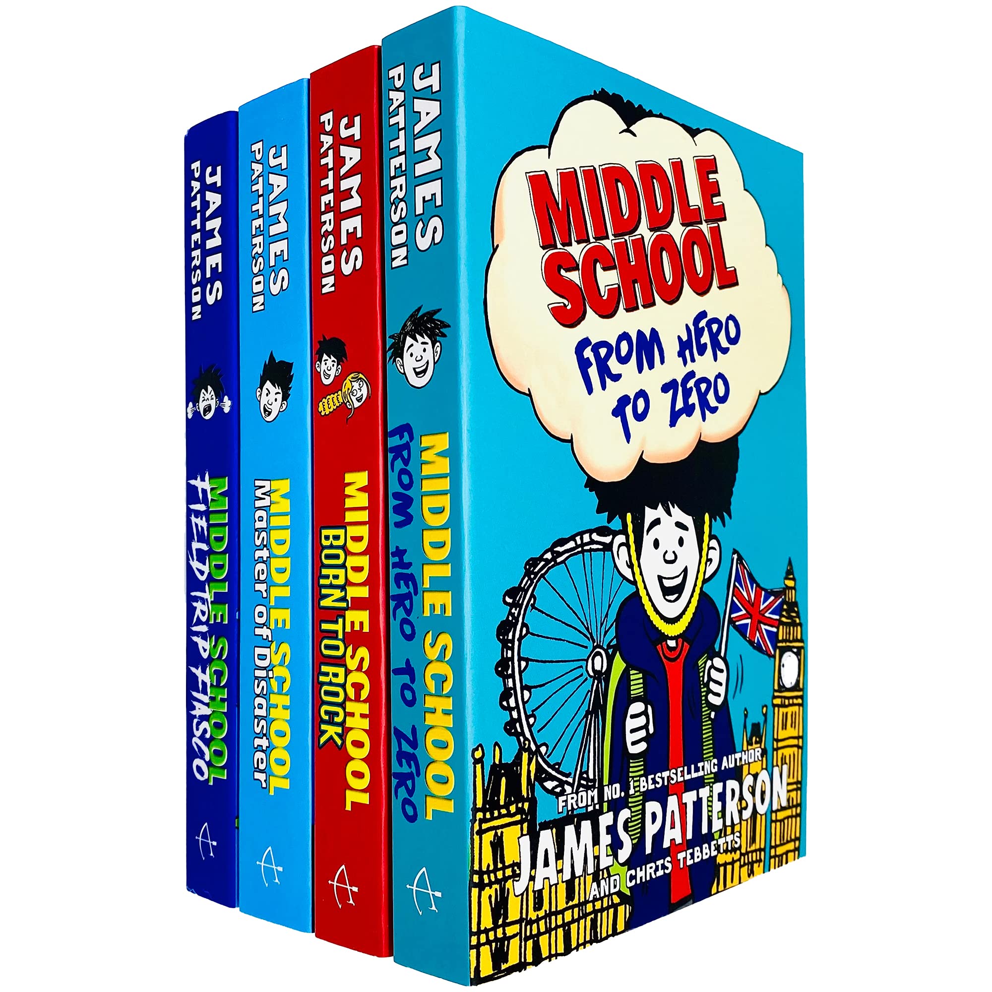 Middle School Series Books 10 - 13 Collection Set