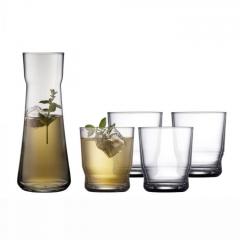 Set carafa cu 4 pahare - Lissabon Clear