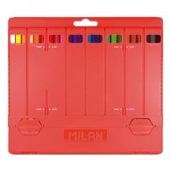 Set creioane colorate - Milan Flexibox, 24 culori