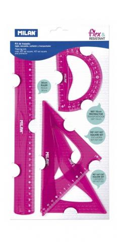 Set Geometrie Roz Milan