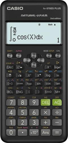 Calculator stiintific - FX-570ES Plus, 417 Functii - Black