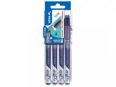 Set 4 linere - Frixion Fineliner, Blue, Red, Black, Green