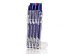 Set 4 linere - Frixion Fineliner, Blue, Red, Black, Green
