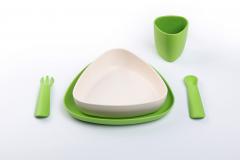 Set pentru masa - Bioplastic - Spring, 5 piese