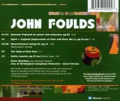 John Foulds: Dynamic Triptych, Music Pictures, April - England, Song of Ram Dass, Keltic Suite