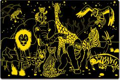 Puzzle - Glow in the dark - Animale salbatice