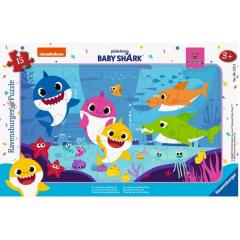 Puzzle 15 piese - Baby Shark