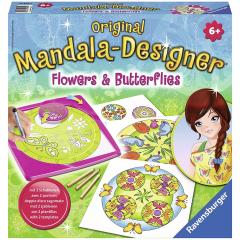 Set de creatie - Mandala Designer - Flori si Fluturi