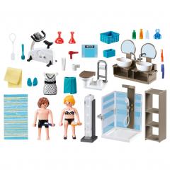 Set figurine - Bathroom for Modern House