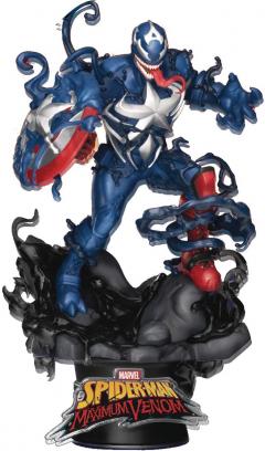 Figurina - Marvel - Spider-Man - Maximum Venom - Captain America