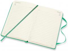 Agenda 2022 - 12-Month Daily Planner - Pocket, Hard Cover - Ice Green