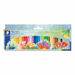 Set 25 creioane colorate - Baza de Ulei