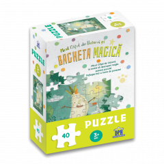 Puzzle - Micul catel de usturoi si bagheta magica