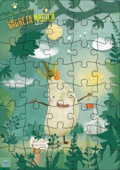 Puzzle - Micul catel de usturoi si bagheta magica