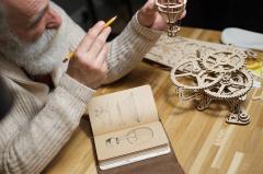 Puzzle 3D - Ceas de perete cu pendul