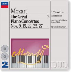 Mozart: The Great Piano Concertos 2: Nos. 9, 15, 22, 25, 27