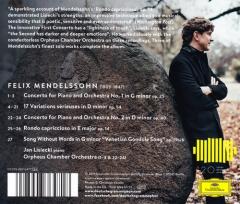 Jan Lisiecki: Mendelssohn