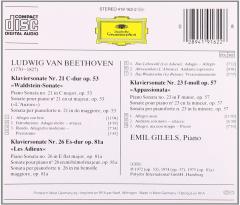 Beethoven: Sonatas, Waldstein, Les Adieux & Appassionata