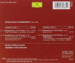 Tchaikovsky: Symphonies 4, 5 & 6 "Pathetique"