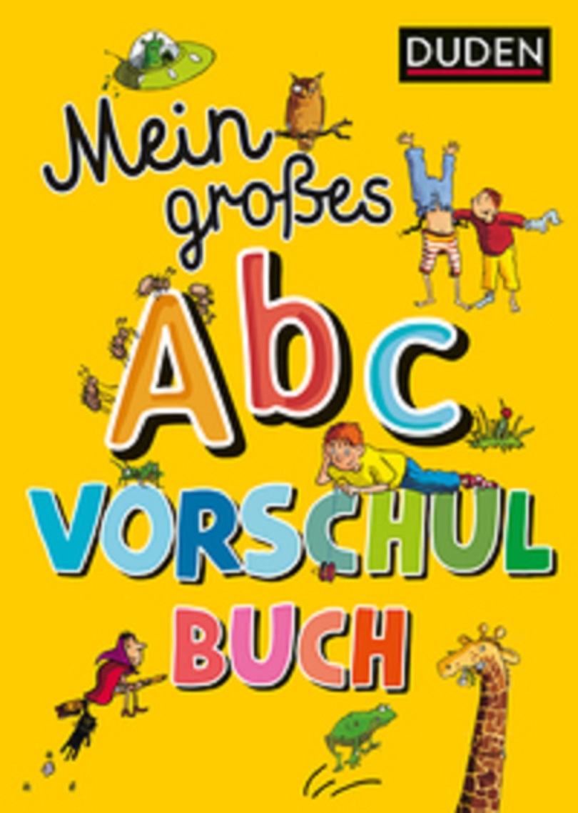 Duden: My large Abc preschool book - learn letters from 5 years