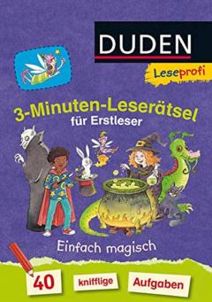 Leseprofi - 3-Minuten-Leserätsel für Erstleser