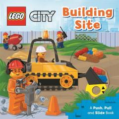 LEGO BUILDING SITE A PUSH PULL SLIDE BK