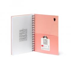Carnet cu spirala - Lined - Large - Pantastic