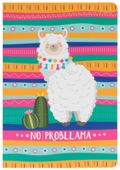 Caiet - Plain - A5 Sheet - Medium - Llama