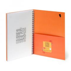 Carnet cu spirala - Maxi Trio - Yellow Tropical