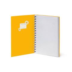 Carnet cu spirala - Lined - Large - Daisy