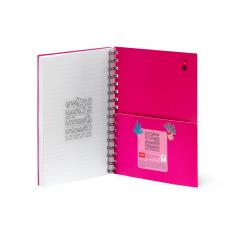 Carnet cu spirala - Lined - Large - Flora