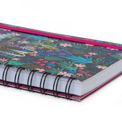 Carnet cu spirala - Lined - Large - Flora