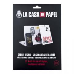 Set 32 autocolante pentru gadget-uri - Money Heist
