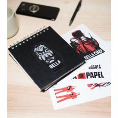 Set 32 autocolante pentru gadget-uri - Money Heist