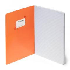 Caiet - Lined - B5 Sheet - Large - Yellow Tropical