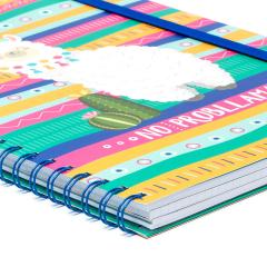 Carnet cu spirala - Maxi Trio - Llama