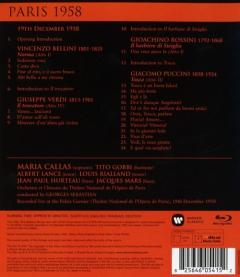 Maria Callas - Toujours, Paris 1958 (Blu-ray Disc)