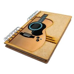 Carnet A5 - Lined - Guitar