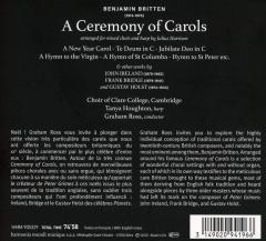 Benjamin Britten: A Ceremony Of Carols