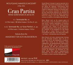 Mozart: Gran Partita - Wind Serenades K361 & 375