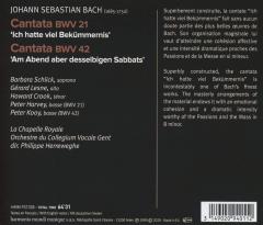 J.S. Bach: Ich Hatte Viel Bekummernis - Cantatas BWV 21, 42