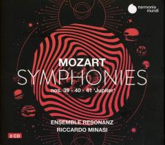 Mozart: Symphonies Nos. 39,40,41 "Jupiter"